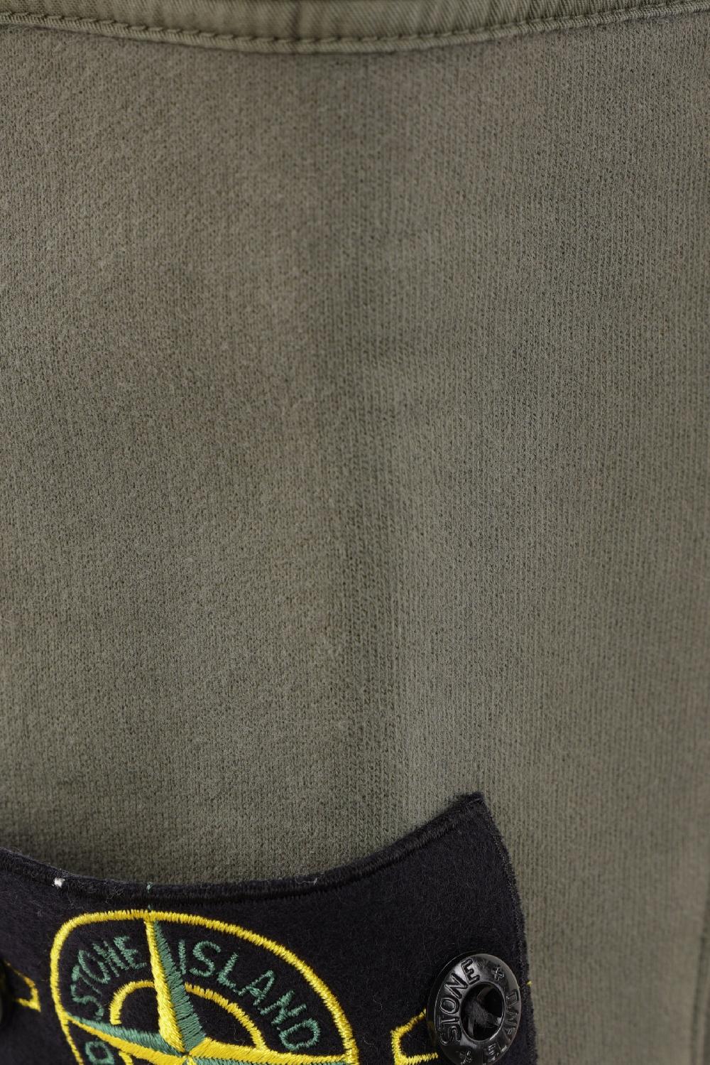 STONE ISLAND Pantalone Corto In Jersey Con Badge Logo