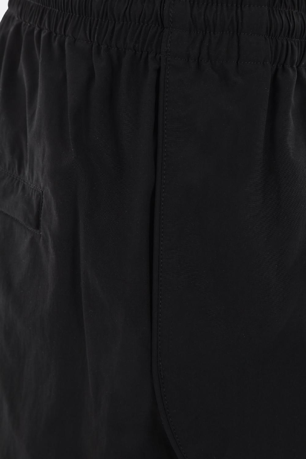 ALEXANDER WANG Pantalone Corto Jogging In Nylon Stampa Logo Puff