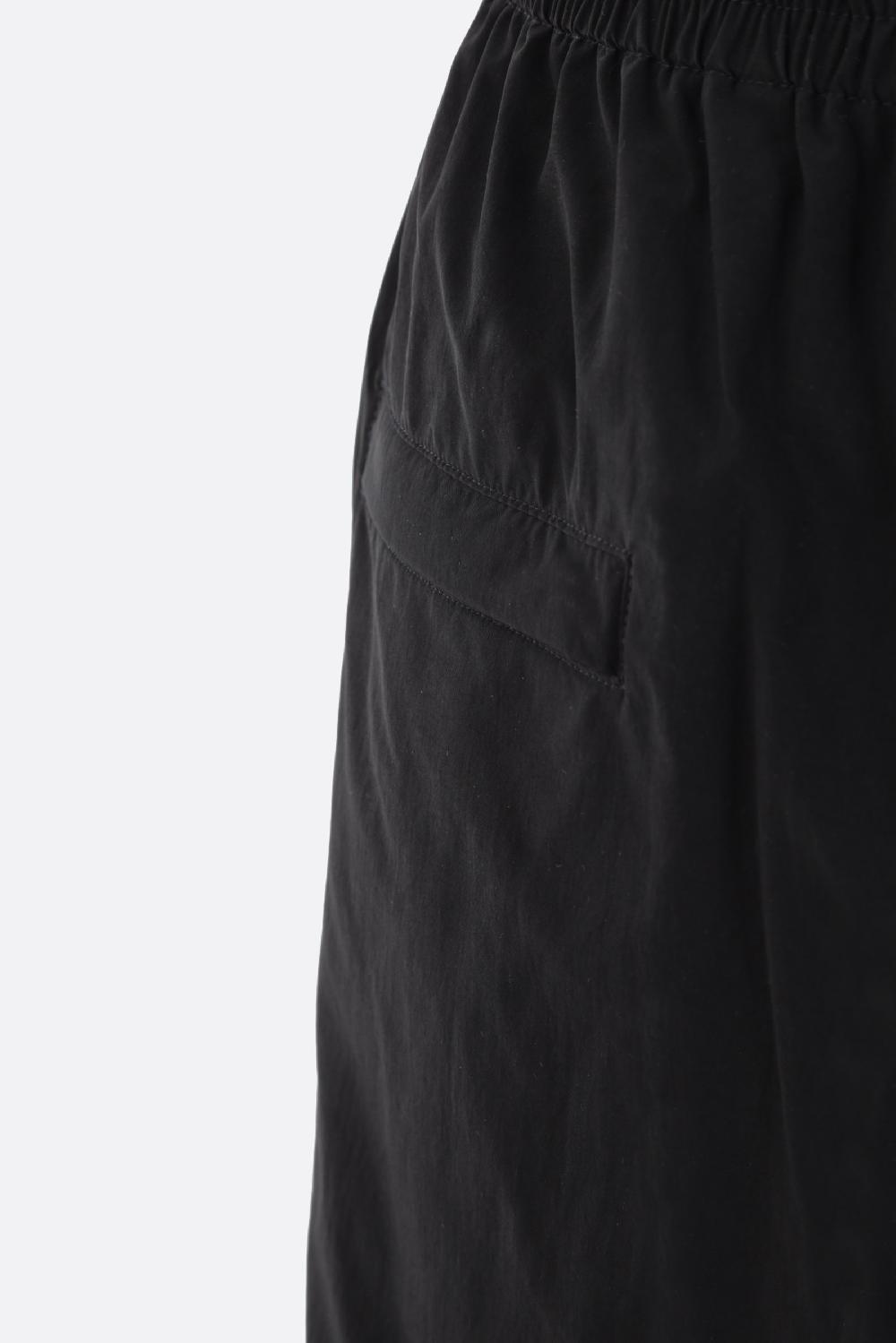 ALEXANDER WANG Pantalone Corto Jogging In Nylon Stampa Logo Puff