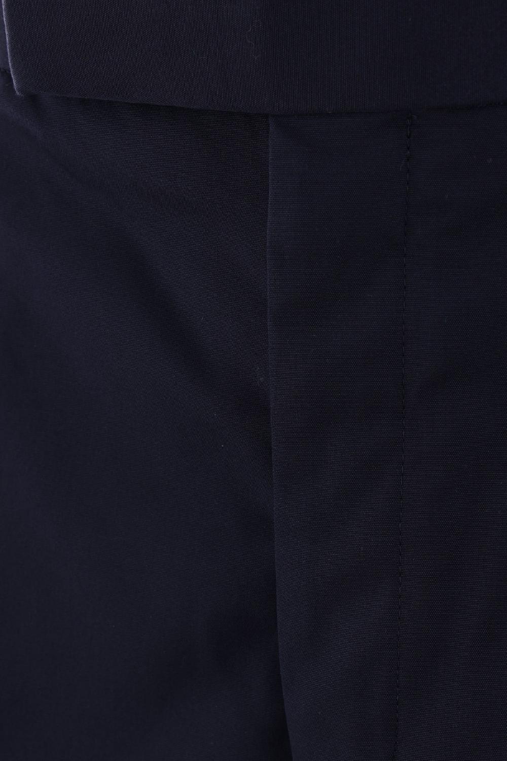 THOM BROWNE Pantalone Cropped In Grain De Poudre Tecnico