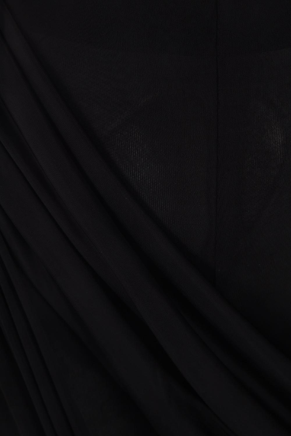 ANDREADAMO Pantalone Flare In Viscosa Con Doppie Fasce Drappeggiate