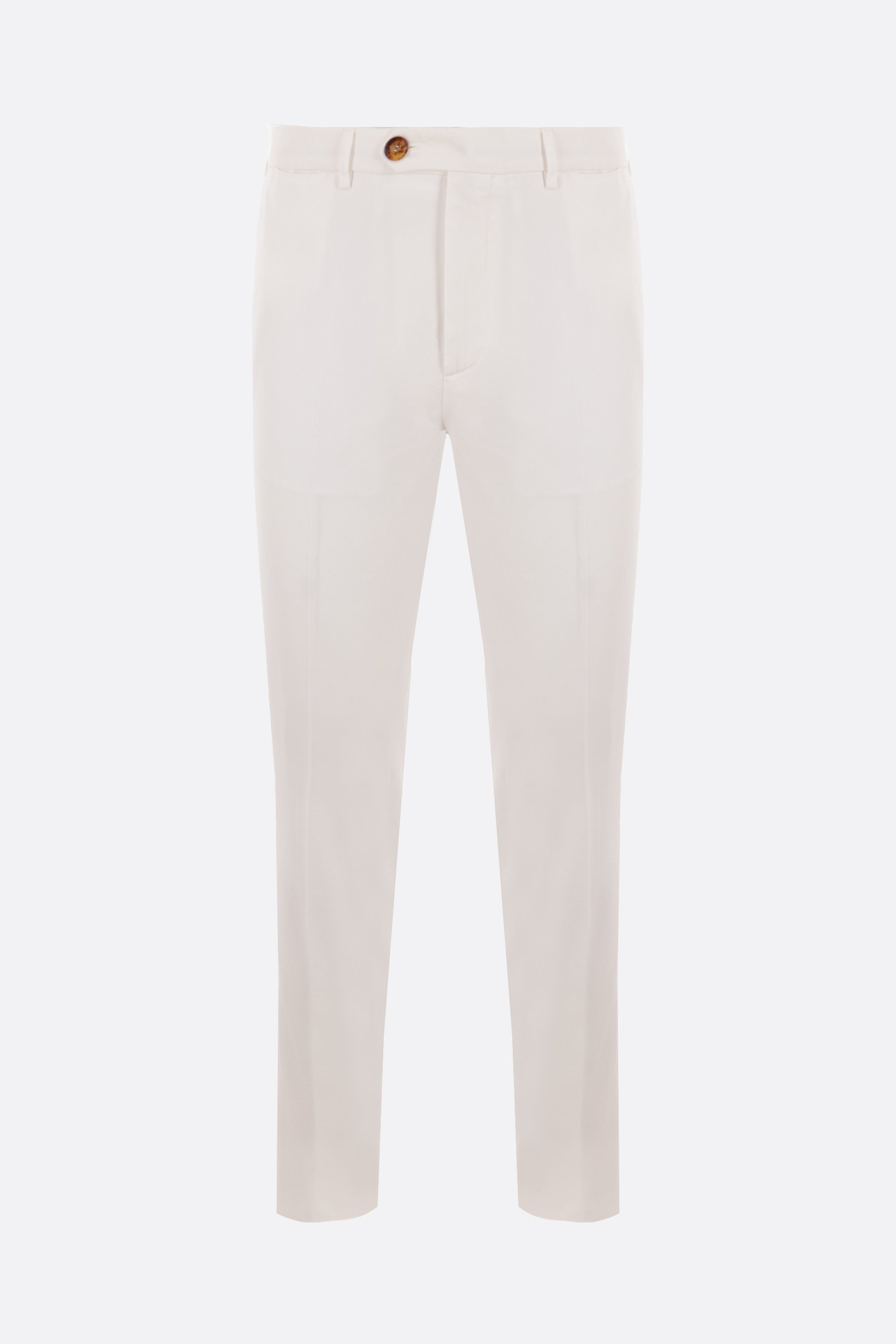 BRUNELLO CUCINELLI pantalone Italian-fit in gabardine