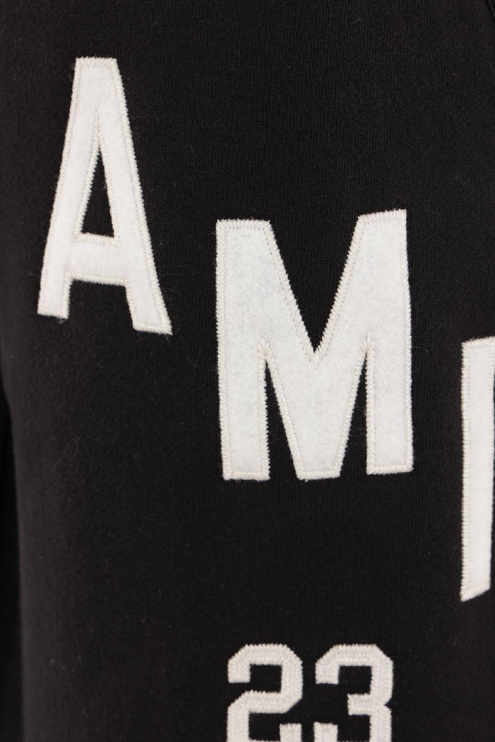 AMIRI Pantalone Jogging Hockey In Jersey Con Patch Logo