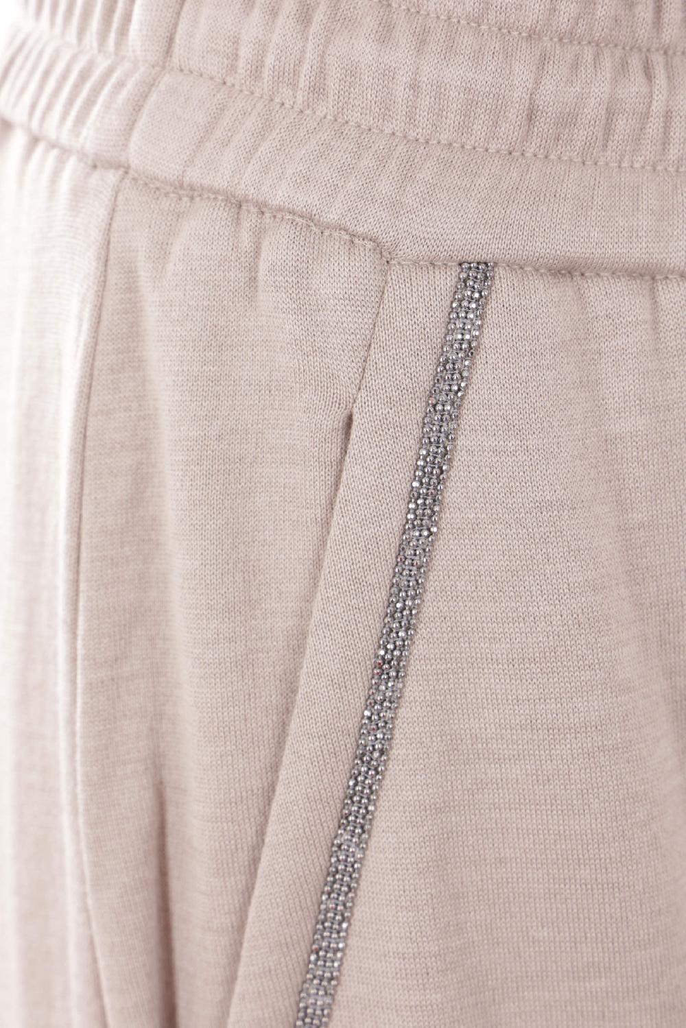 BRUNELLO CUCINELLI Pantalone Jogging In Cotone E Seta