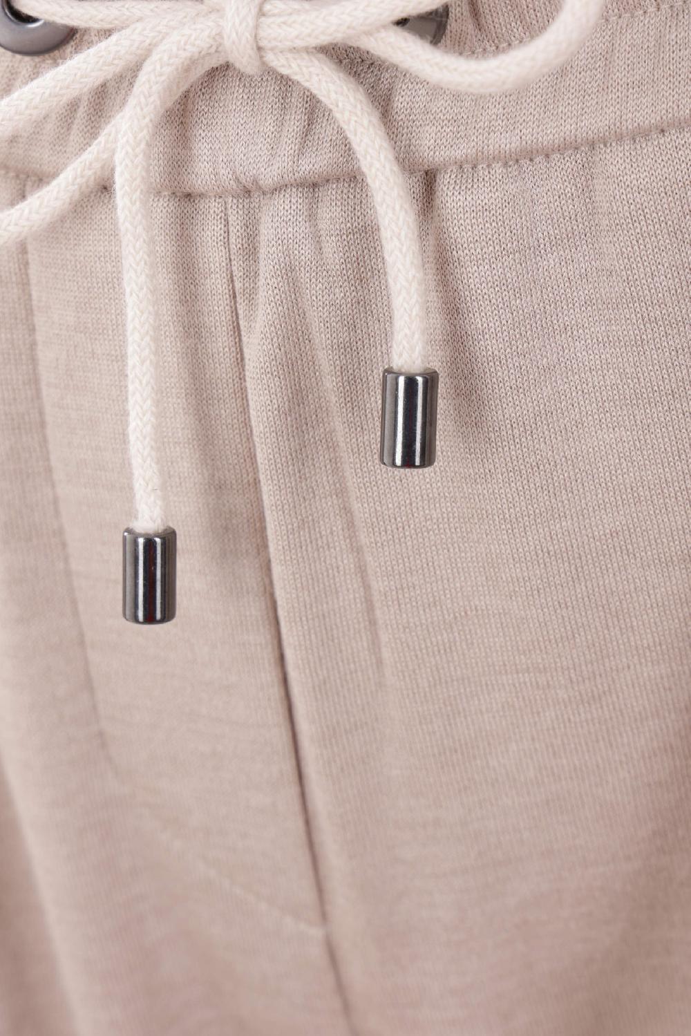 BRUNELLO CUCINELLI Pantalone Jogging In Cotone E Seta