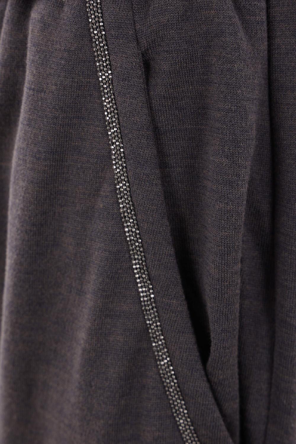 BRUNELLO CUCINELLI Pantalone Jogging In Cotone E Seta