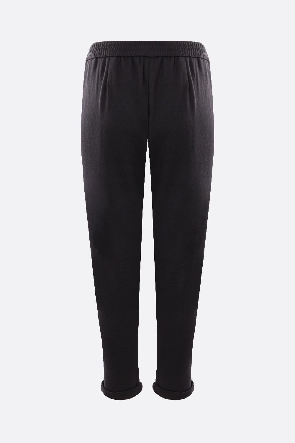 BRUNELLO CUCINELLI Pantalone Jogging In Cotone E Seta