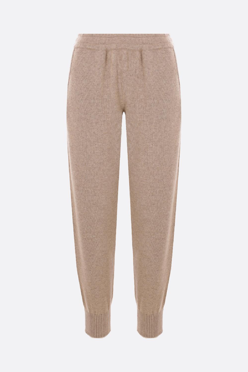 BRUNELLO CUCINELLI pantalone jogging in maglia di cashmere