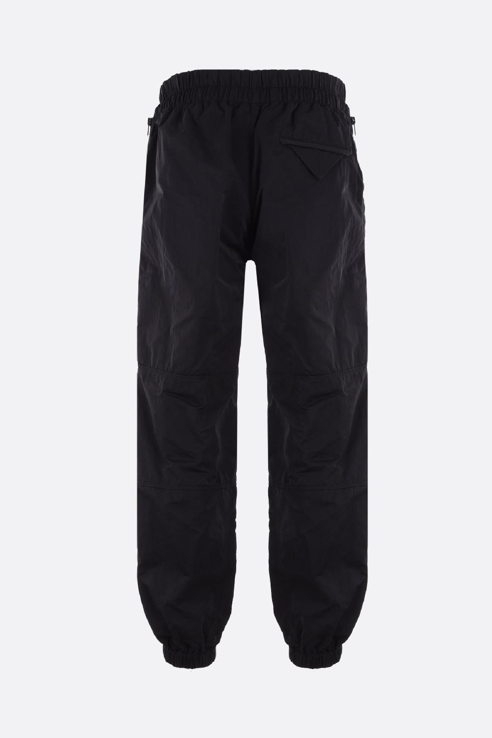 BOTTEGA VENETA Pantalone Jogging In Nylon Increspato Con Zip