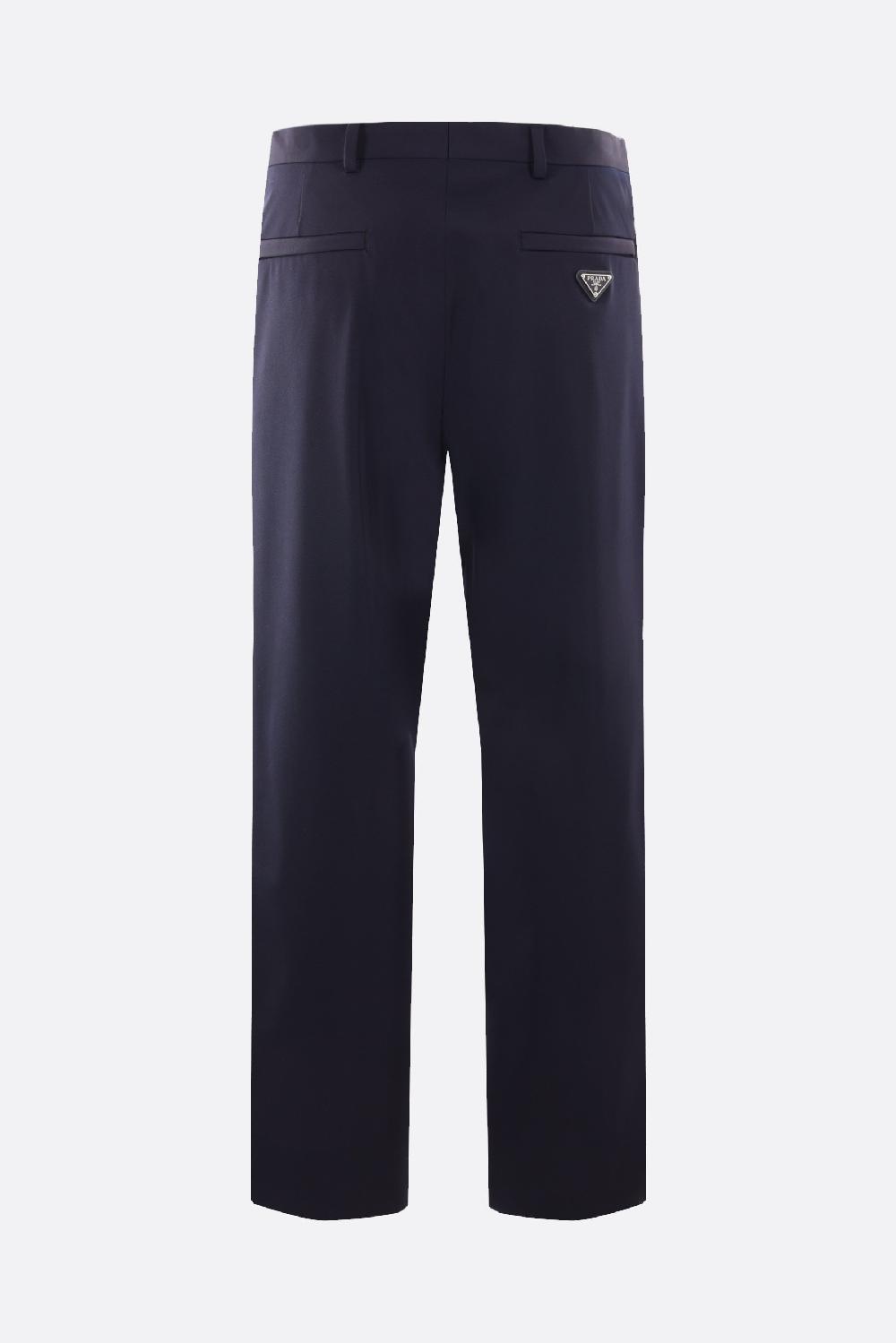 PRADA Pantalone Loose-fit In Tessuto Tecnico Stretch