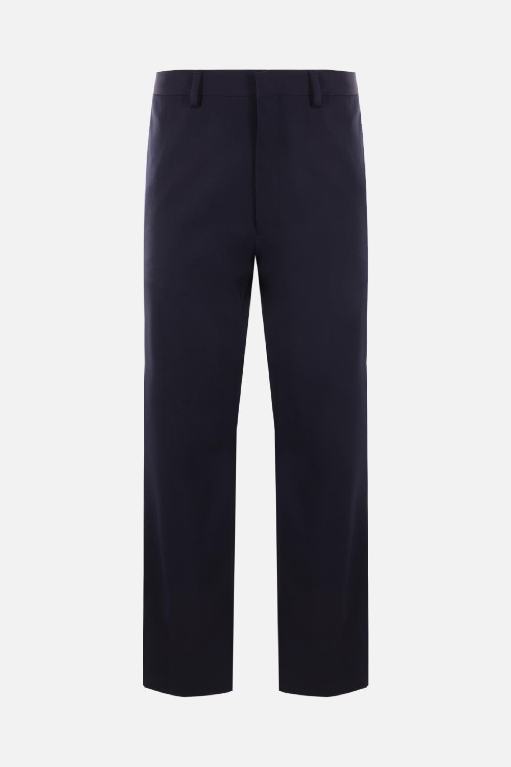 PRADA pantalone loose-fit in tessuto tecnico stretch