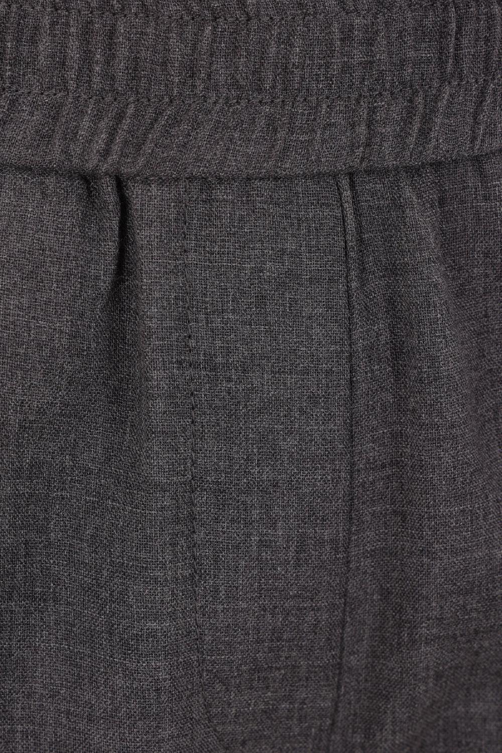 BRUNELLO CUCINELLI Pantalone Loose Track In Organza Di Lana Vergine