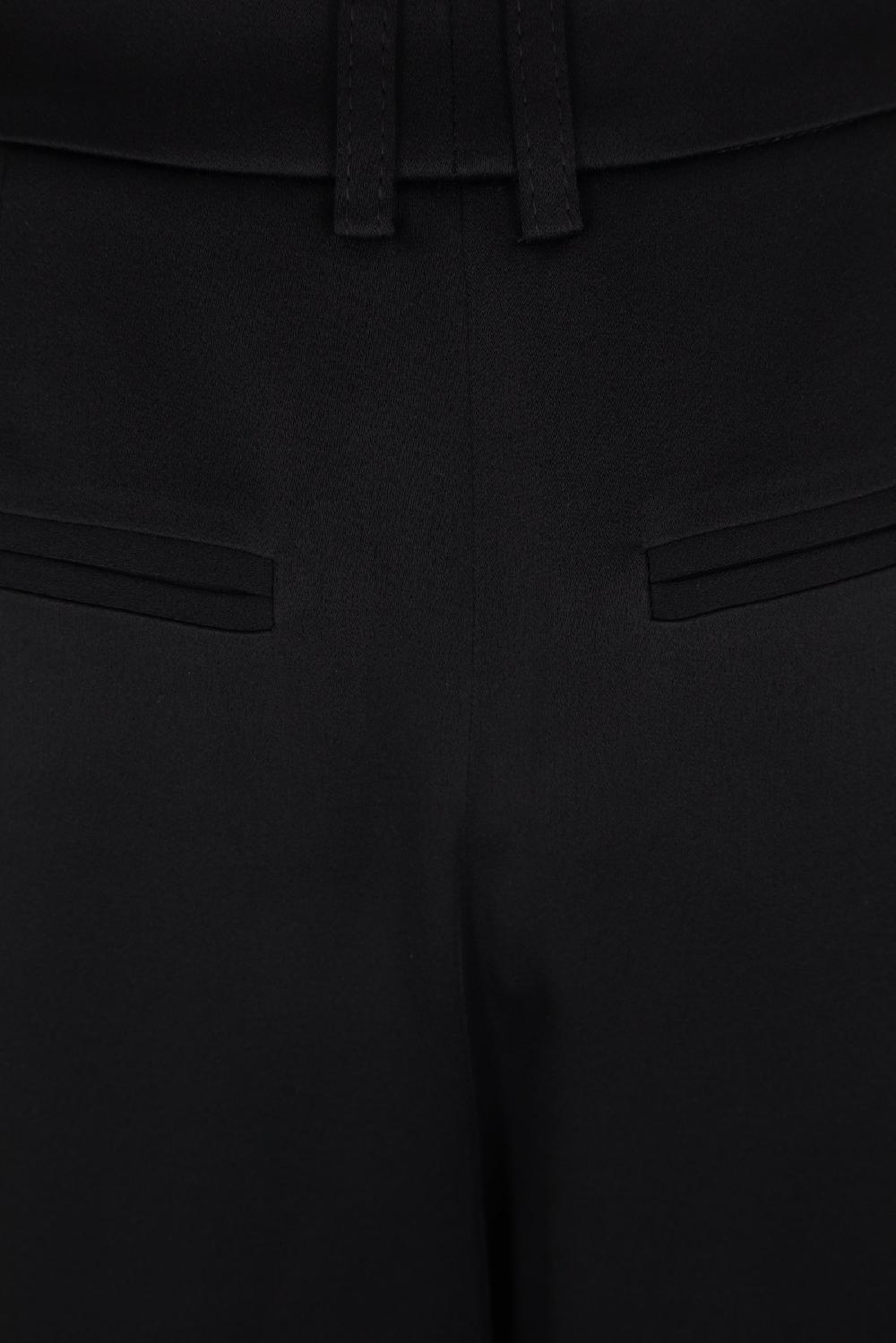 SAINT LAURENT Pantalone Oversize In Crepe Envers Satin