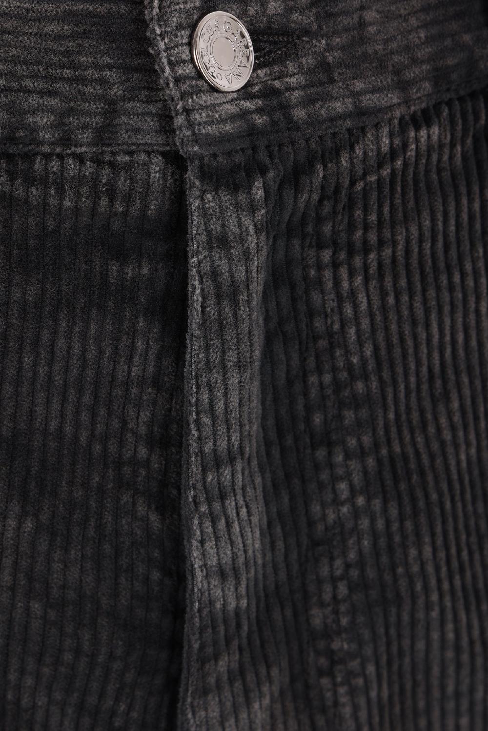 DOLCE & GABBANA Pantalone Oversize In Velluto A Costine