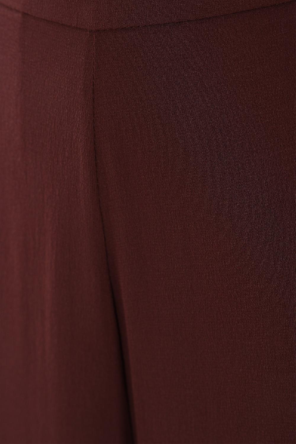 ERMANNO SCERVINO Pantalone Palazzo In Chiffon Di Seta