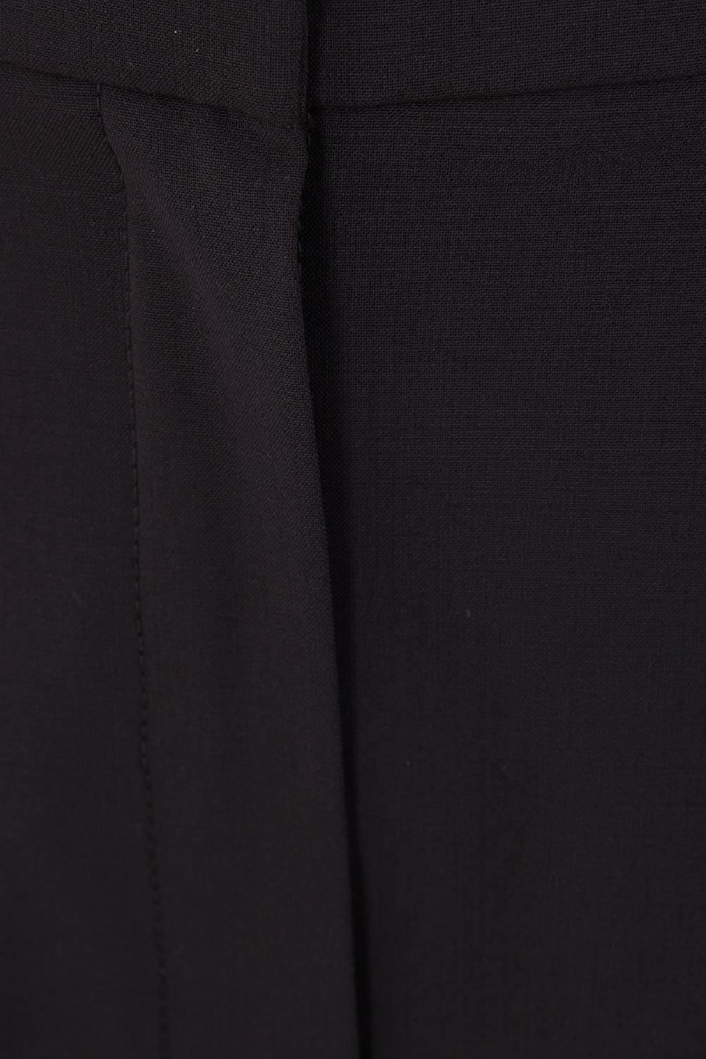 BRUNELLO CUCINELLI Pantalone Palazzo In Lana Stretch Con Monile