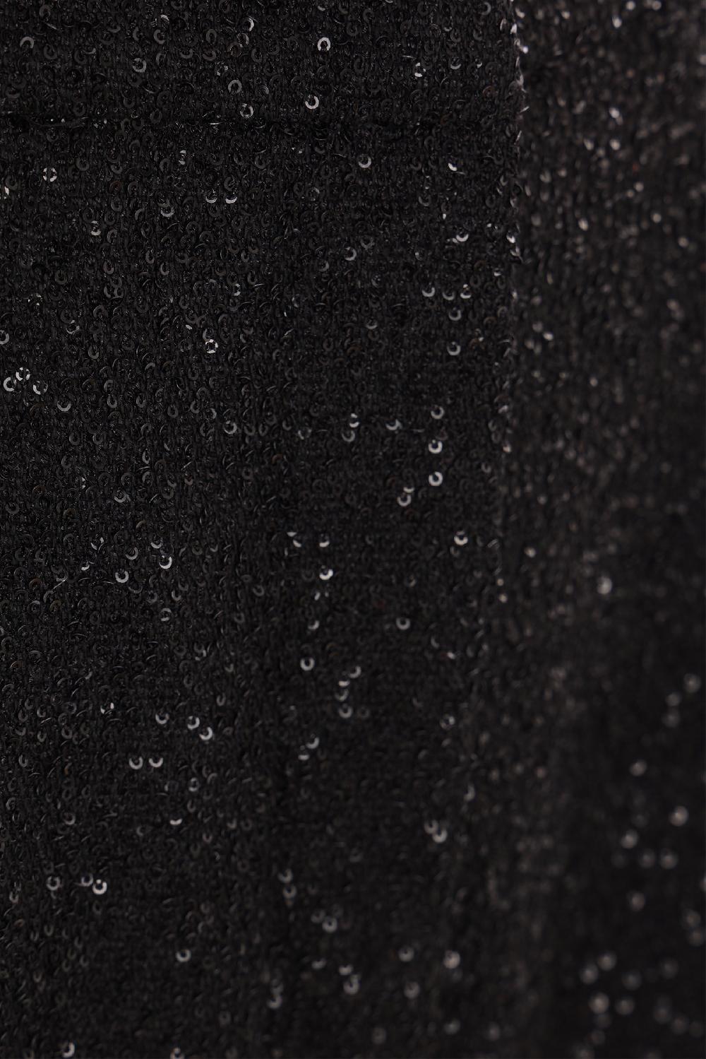 MAX MARA Pantalone Palazzo Navigli In Misto Lana Con Paillettes