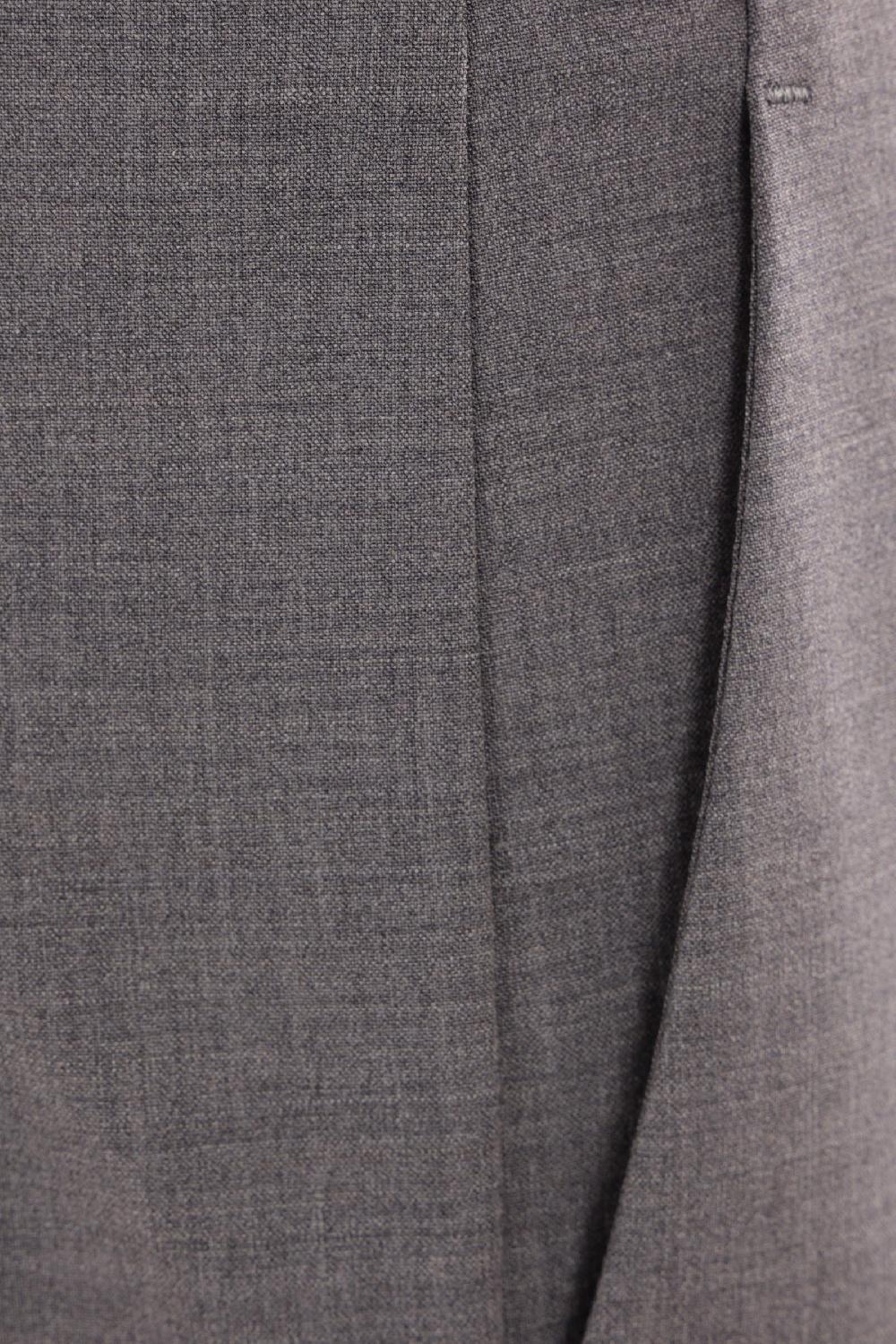 BRUNELLO CUCINELLI Pantalone Sigaretta In Lana Tropical Luxury Con Monile