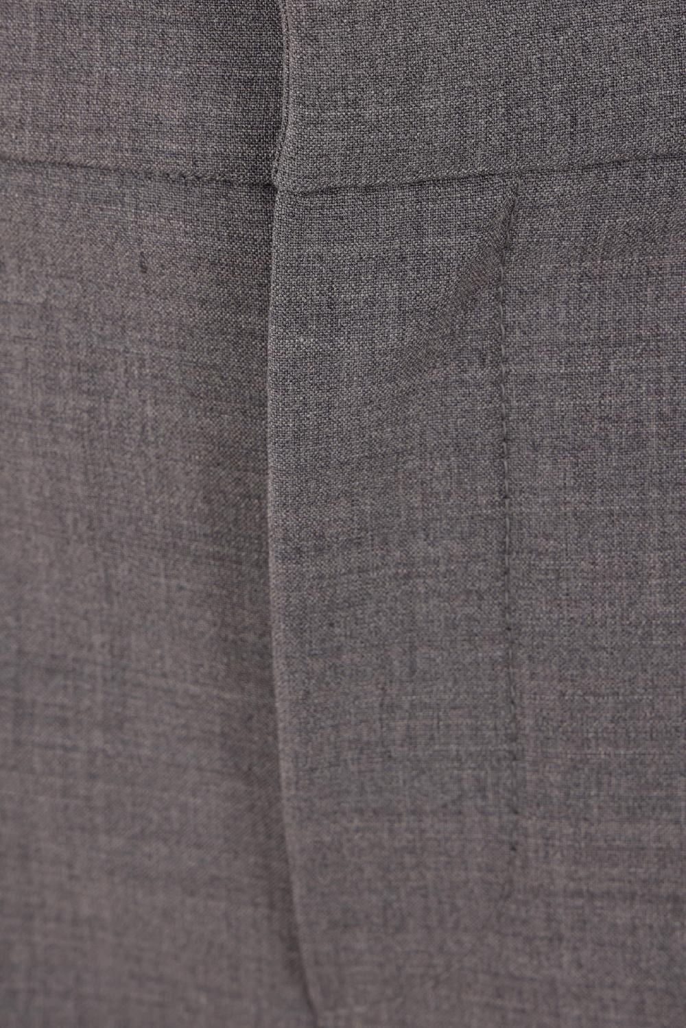 BRUNELLO CUCINELLI Pantalone Sigaretta In Lana Tropical Luxury Con Monile