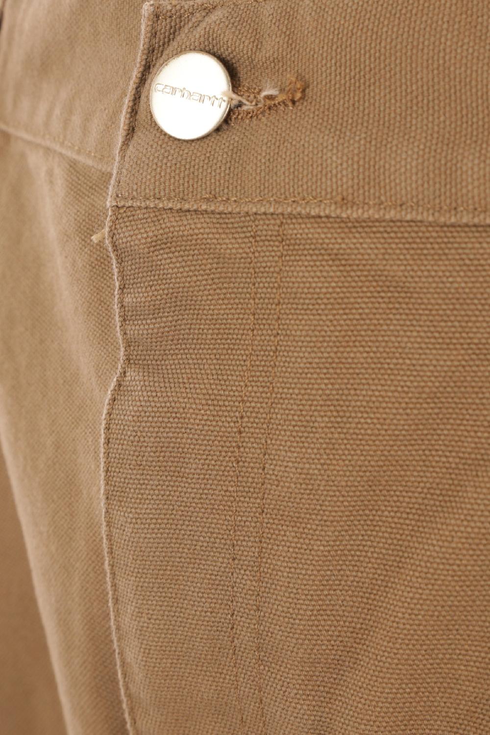 CARHARTT WIP Pantalone Single Knee In Canvas Dearborn Organico
