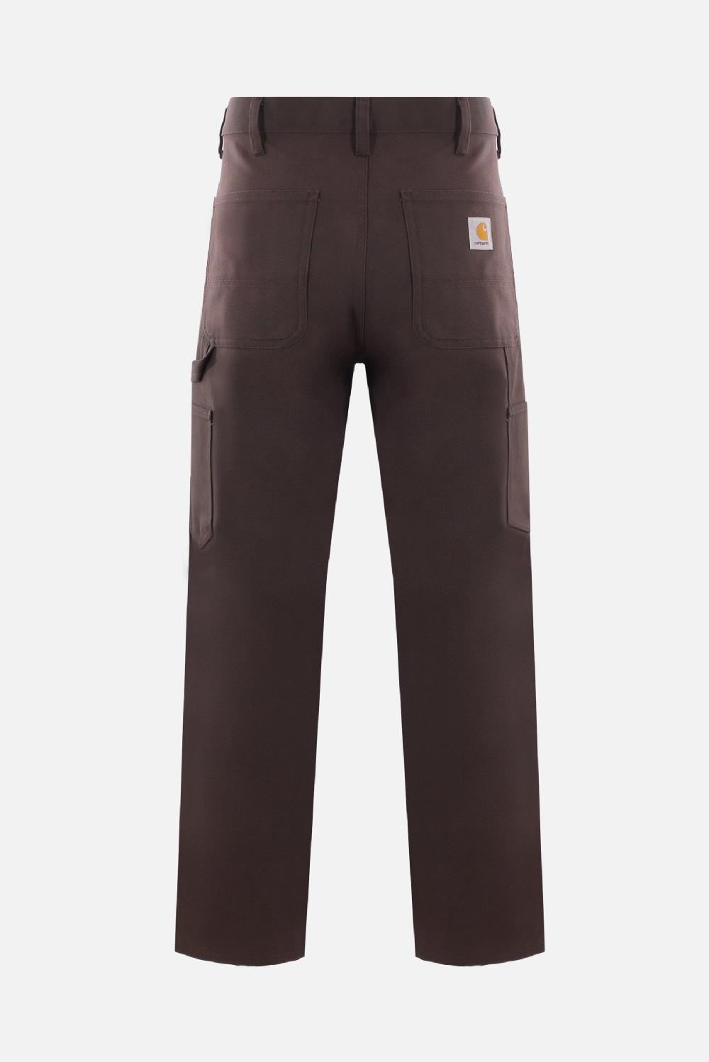 CARHARTT WIP Pantalone Single Knee In Canvas Organico Dearborn