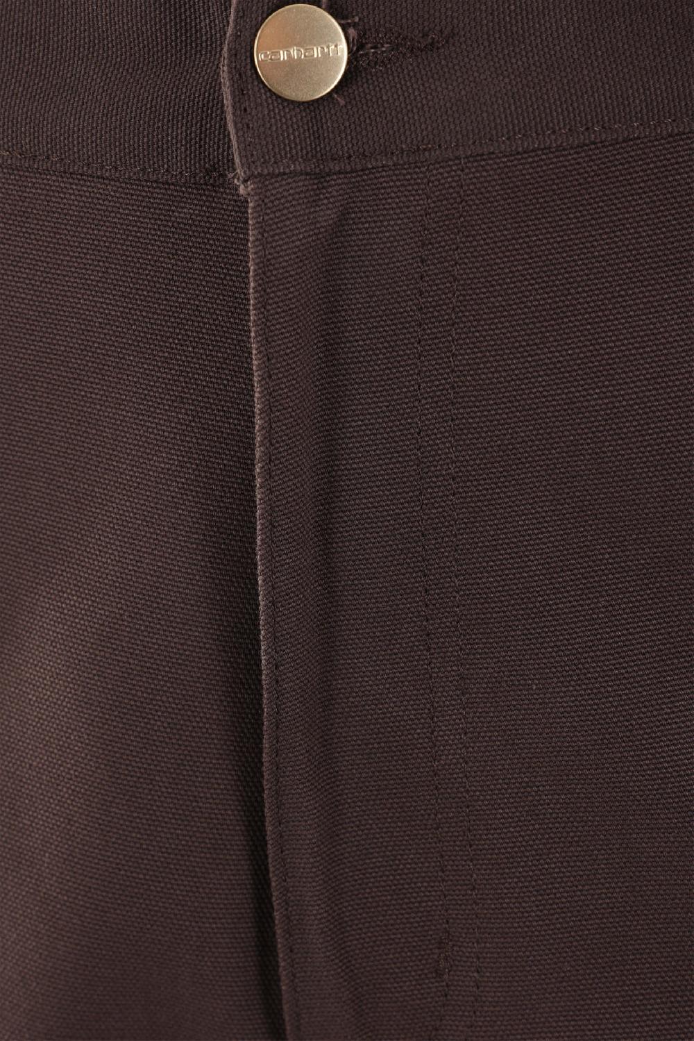 CARHARTT WIP Pantalone Single Knee In Canvas Organico Dearborn