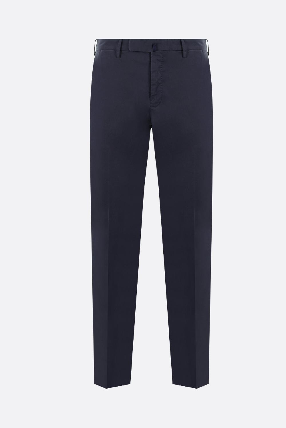 INCOTEX pantalone slim-fit in cotone stretch sostenibile
