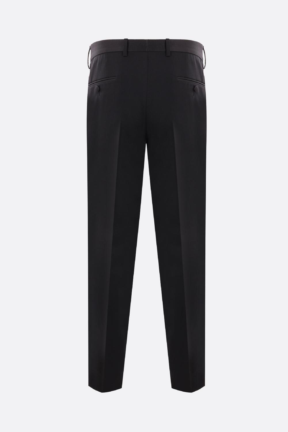 DOLCE & GABBANA Pantalone Tuxedo In Misto Lana E Seta