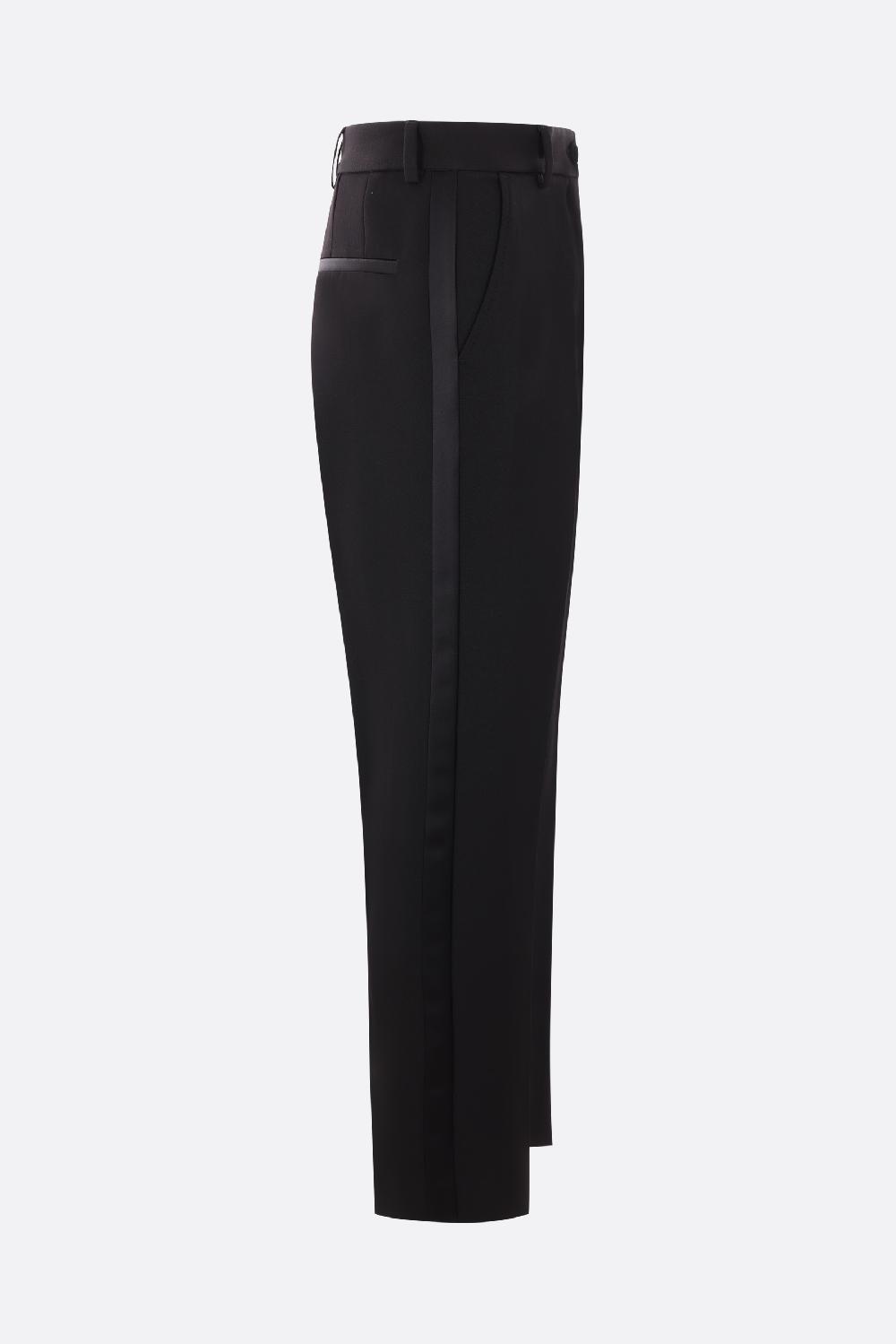 DOLCE & GABBANA Pantalone Tuxedo Slim-fit In Gabardine