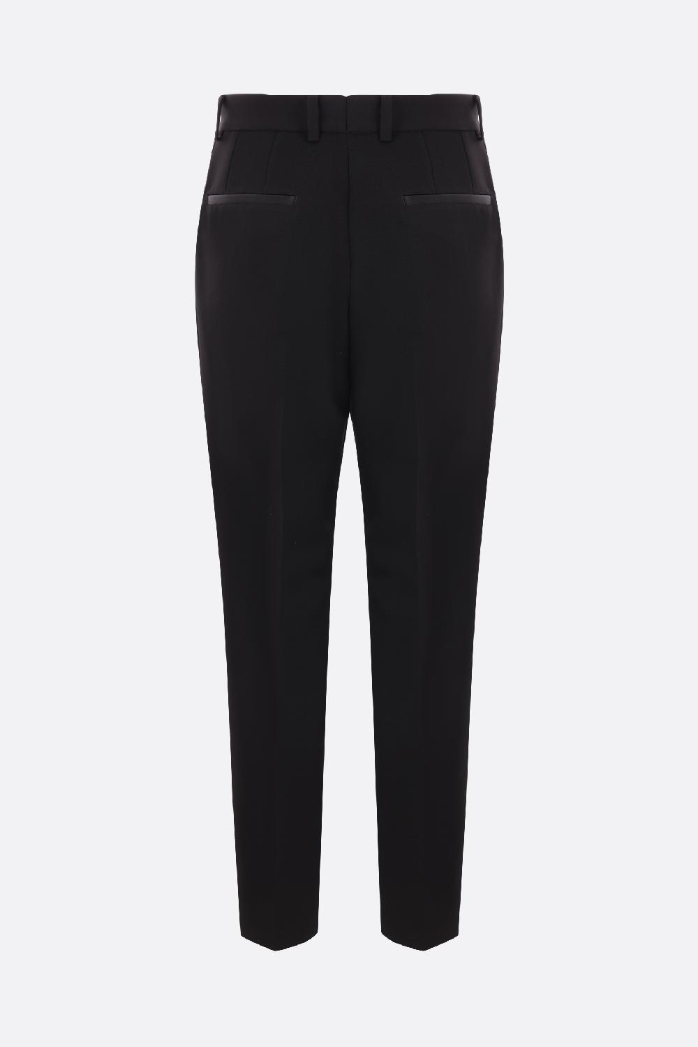 DOLCE & GABBANA Pantalone Tuxedo Slim-fit In Gabardine