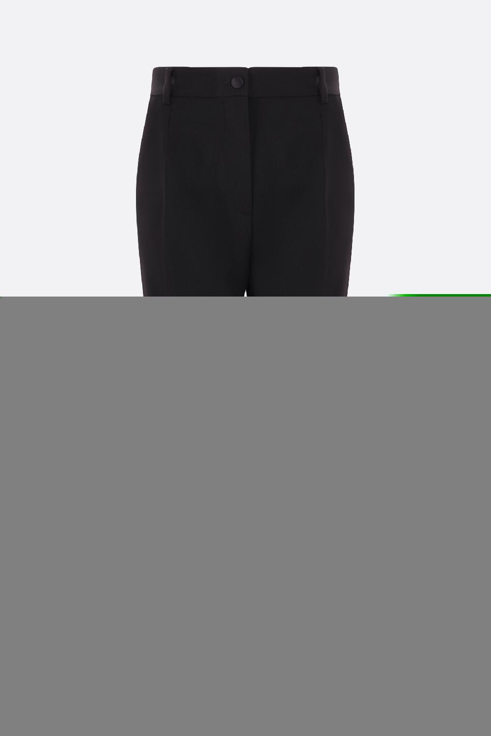 DOLCE & GABBANA pantalone tuxedo slim-fit in gabardine