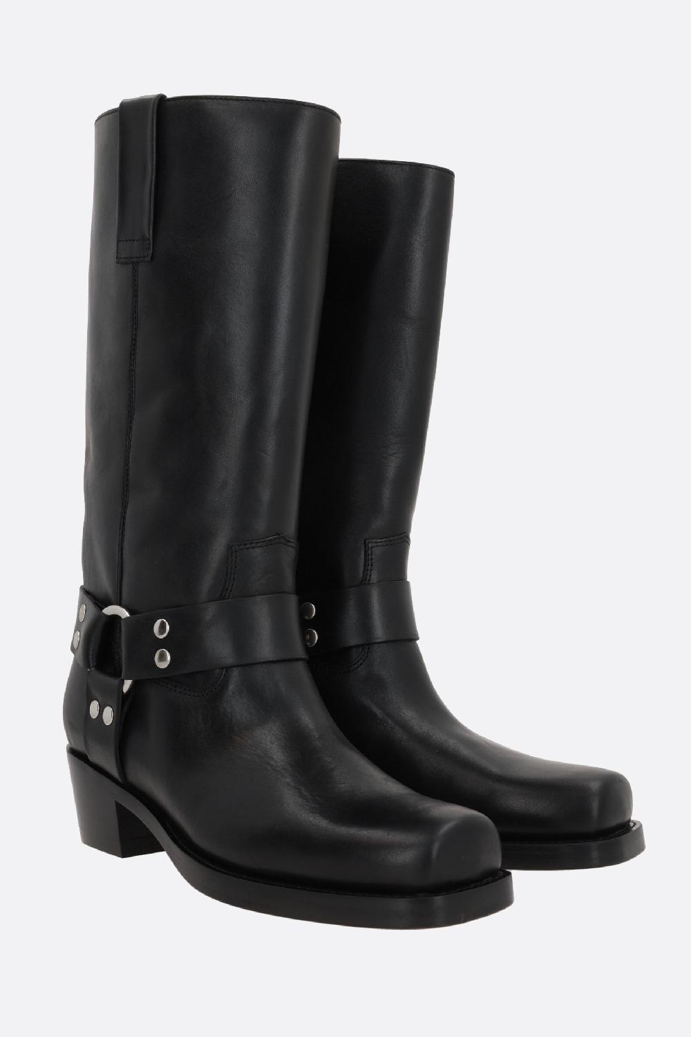 PARIS TEXAS Stivale Roxy In Pelle Liscia