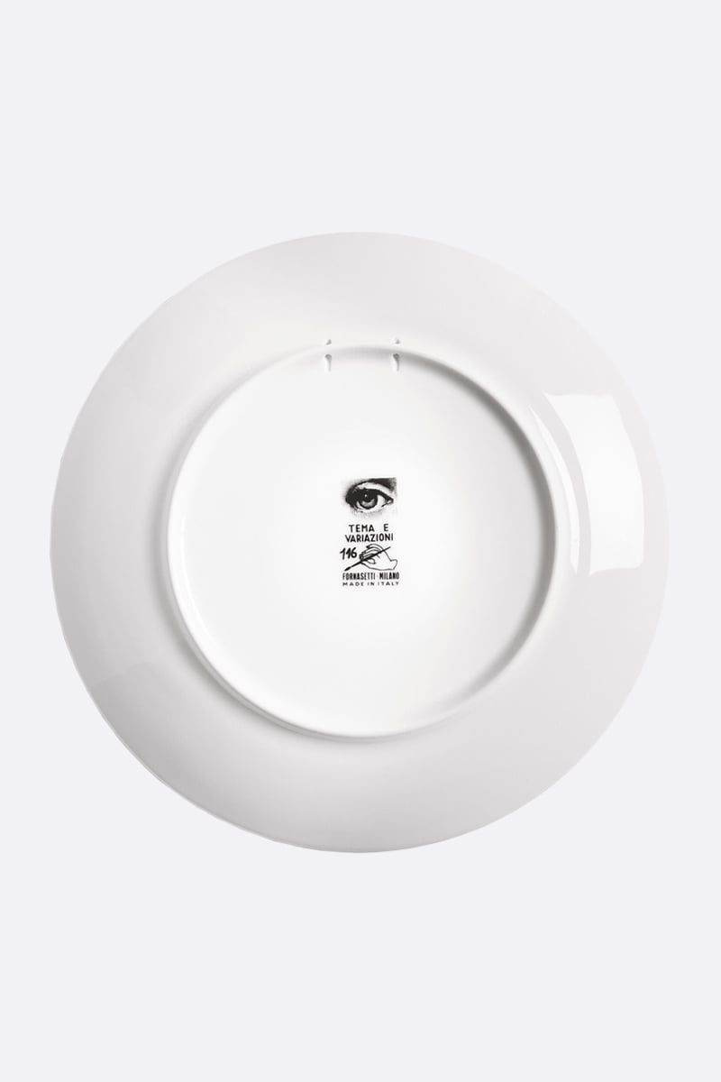 FORNASETTI Piatto Tema E Variazioni N° 116 In Porcellana