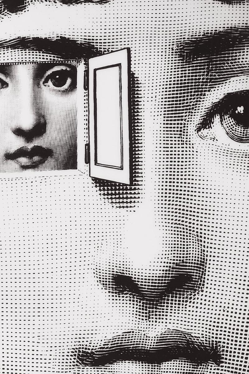 FORNASETTI Piatto Tema E Variazioni N° 116 In Porcellana