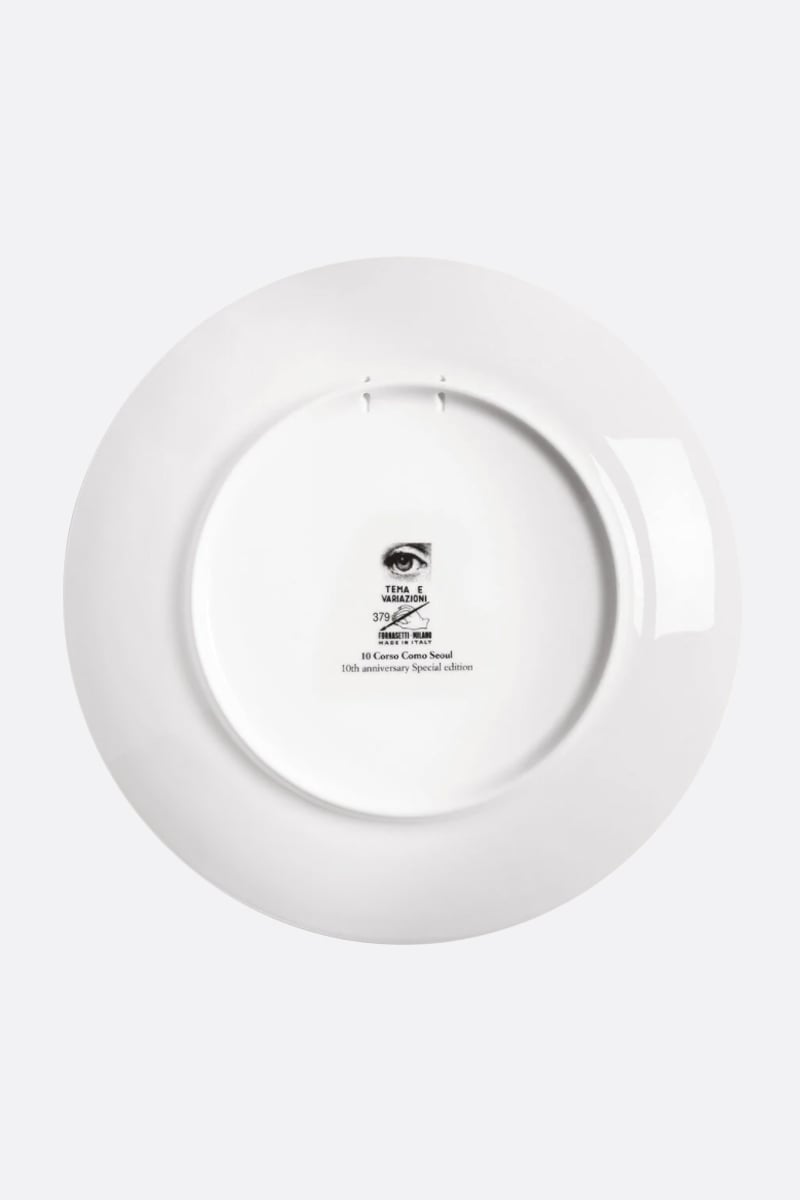 FORNASETTI Piatto Tema E Variazioni N° 379 In Porcellana