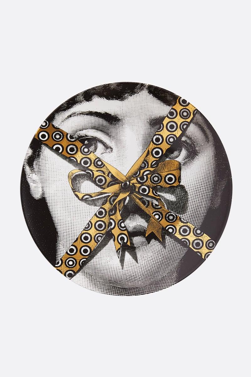 FORNASETTI piatto Tema e Variazioni N° 379 in porcellana