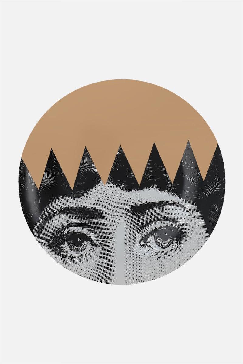 FORNASETTI piatto Tema e Variazioni N° 62 in porcellana