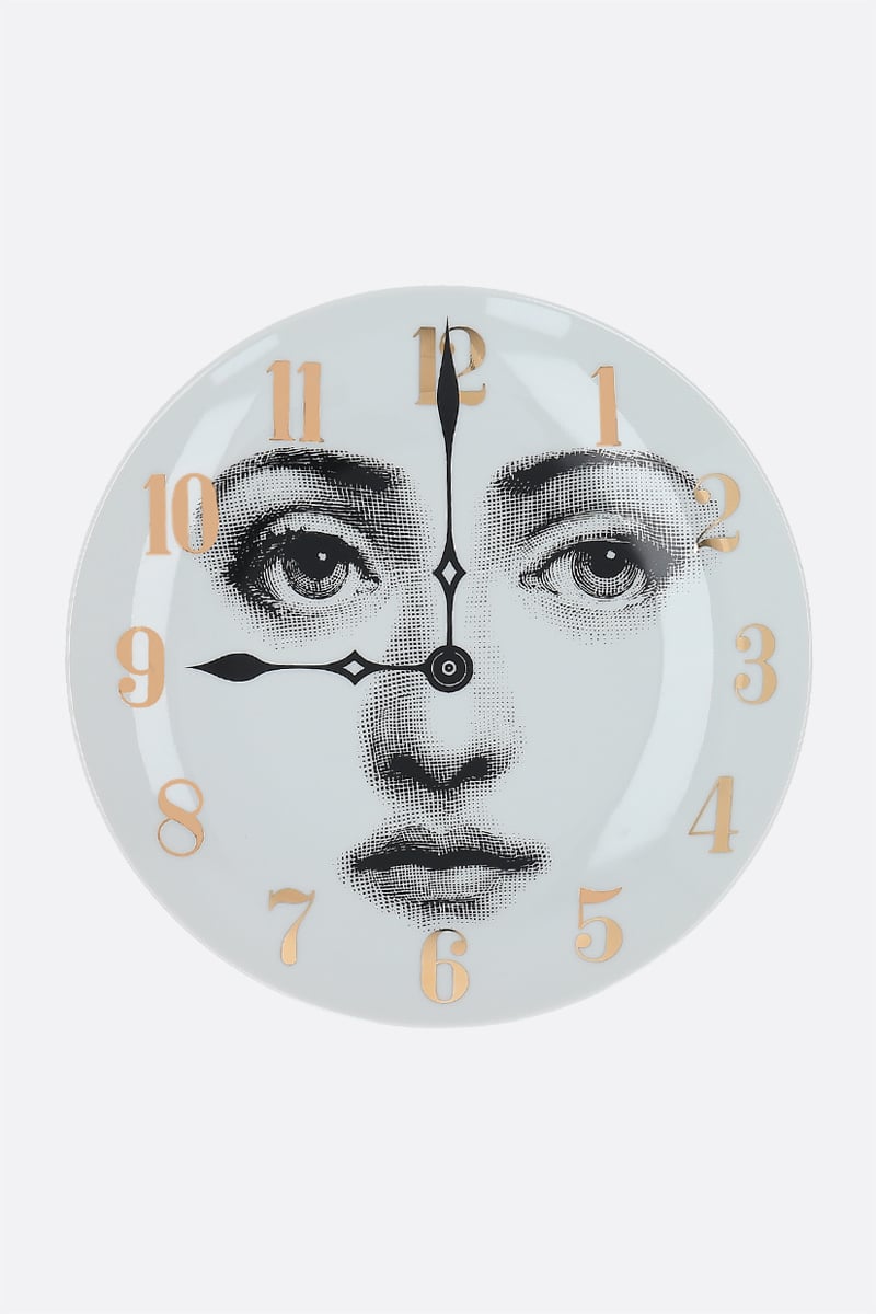 FORNASETTI piatto Tema e Variazioni N° 74 in porcellana