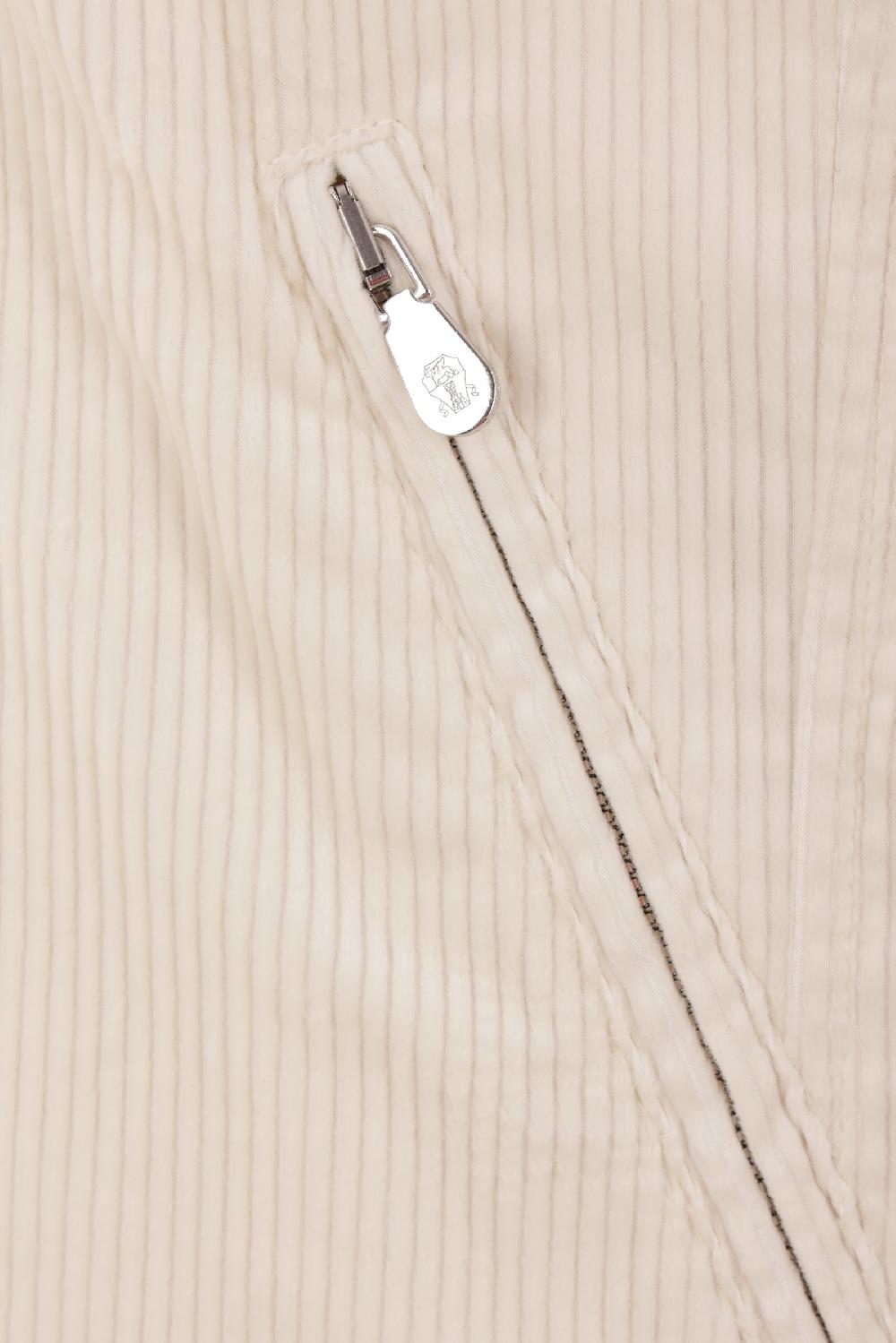 BRUNELLO CUCINELLI Piumino Smanicato In Velluto A Coste