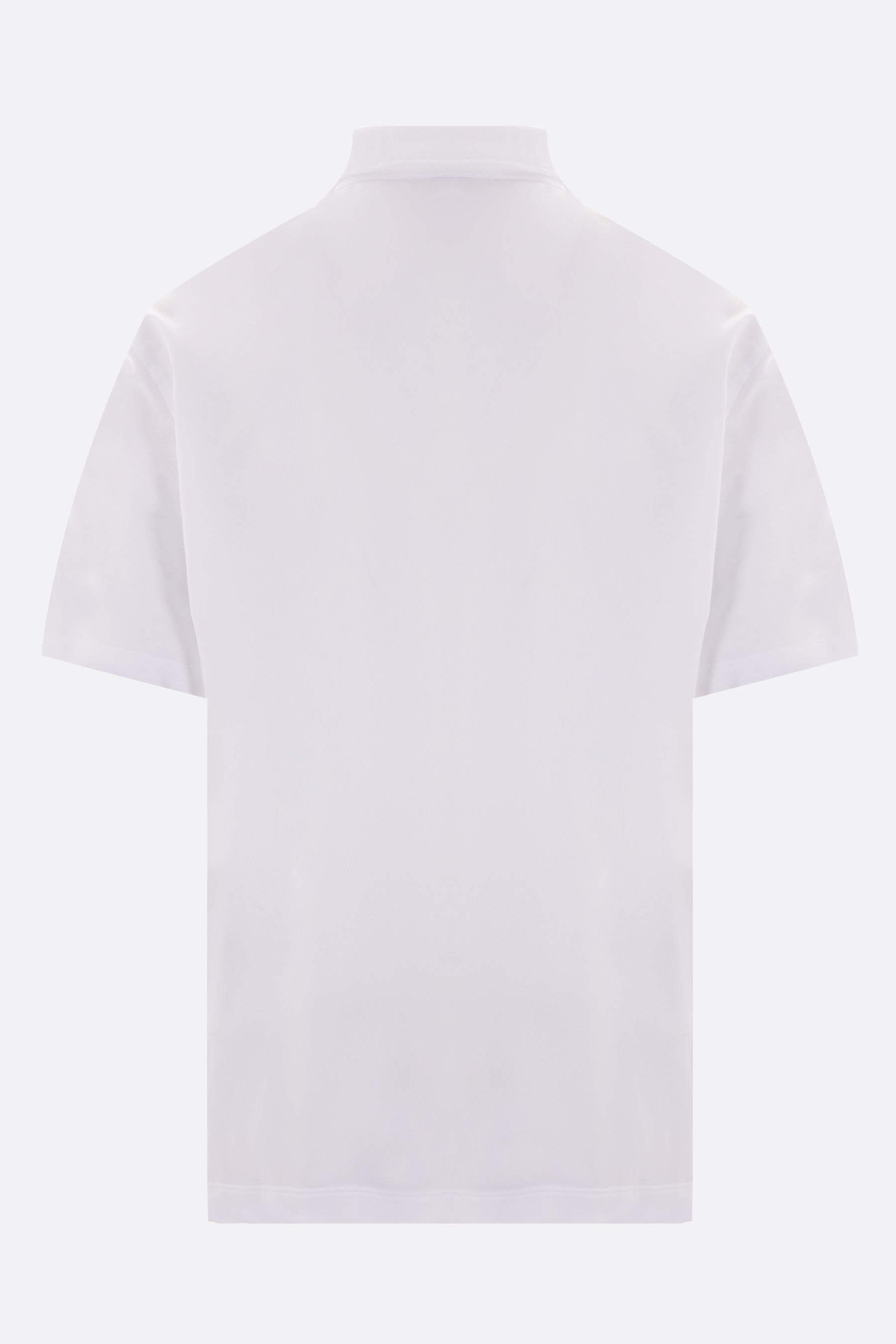 BRUNELLO CUCINELLI Polo In Jersey Tecnico Patch Logo