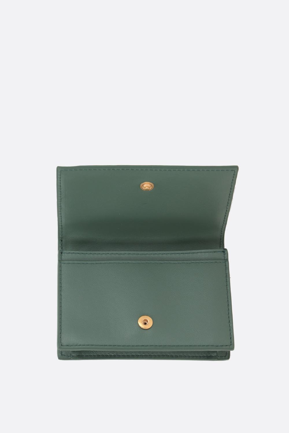 BOTTEGA VENETA Porta Biglietti Da Visita In Intrecciato Nappa