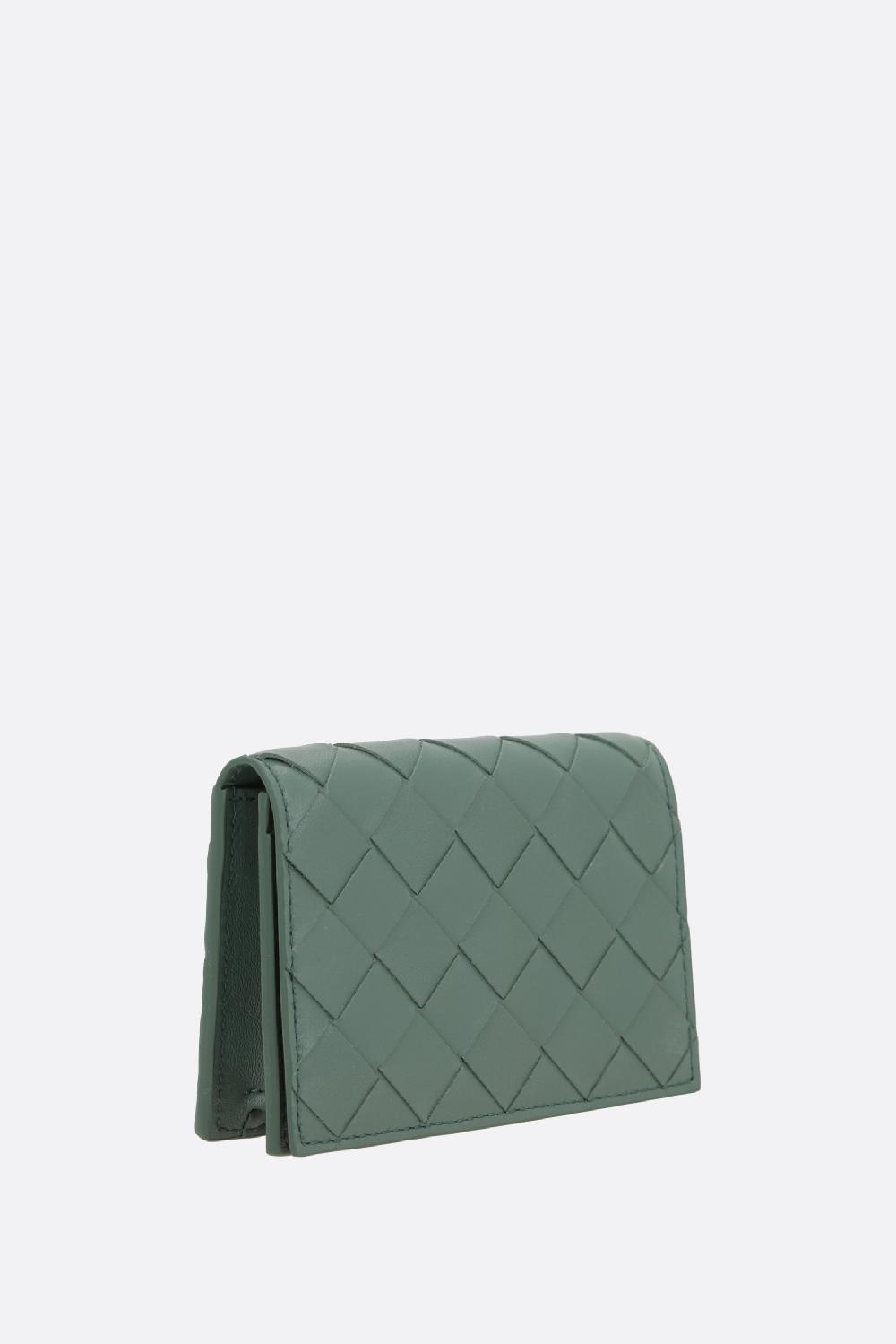 BOTTEGA VENETA Porta Biglietti Da Visita In Intrecciato Nappa