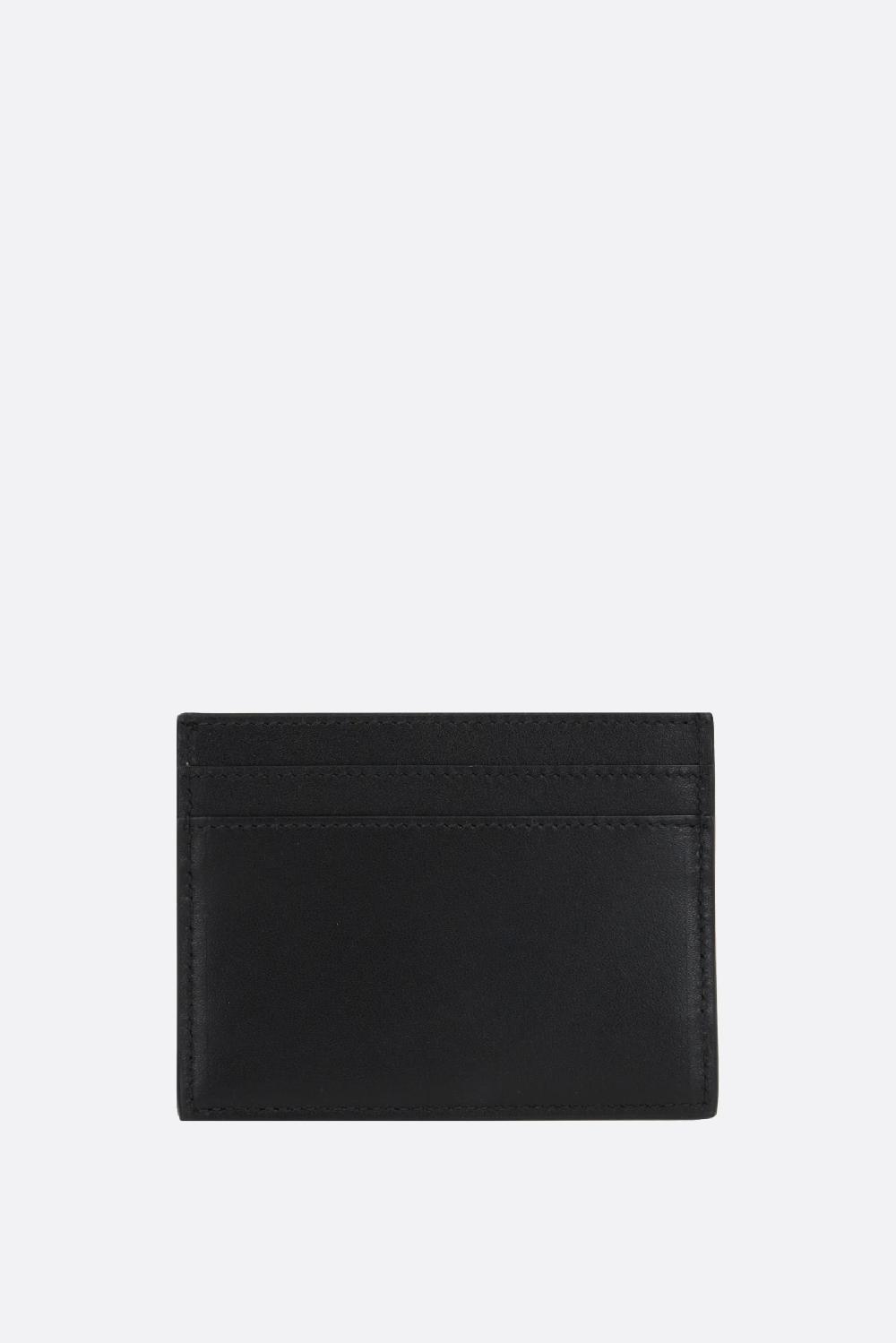 SAINT LAURENT Porta Carte Saint Laurent Paris In Pelle Liscia