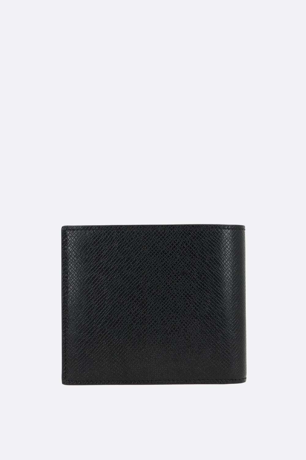 SAINT LAURENT Portafogli Billfold Saint Laurent Paris In Pelle Texturizzata