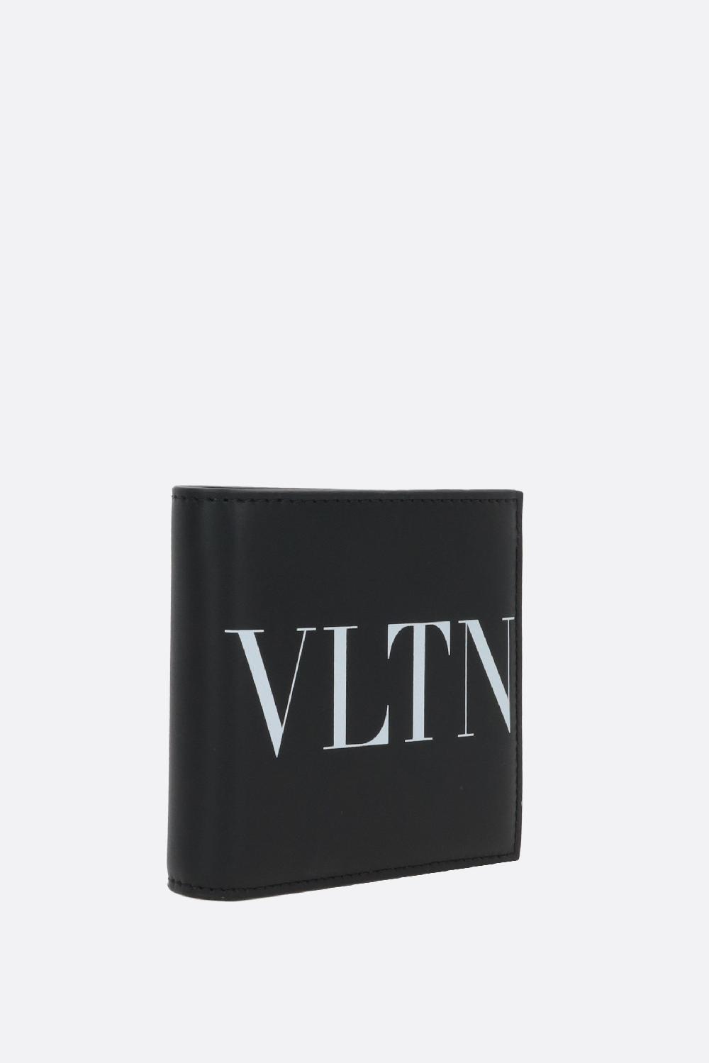 VALENTINO GARAVANI Portafogli Billfold VLTN In Pelle Liscia