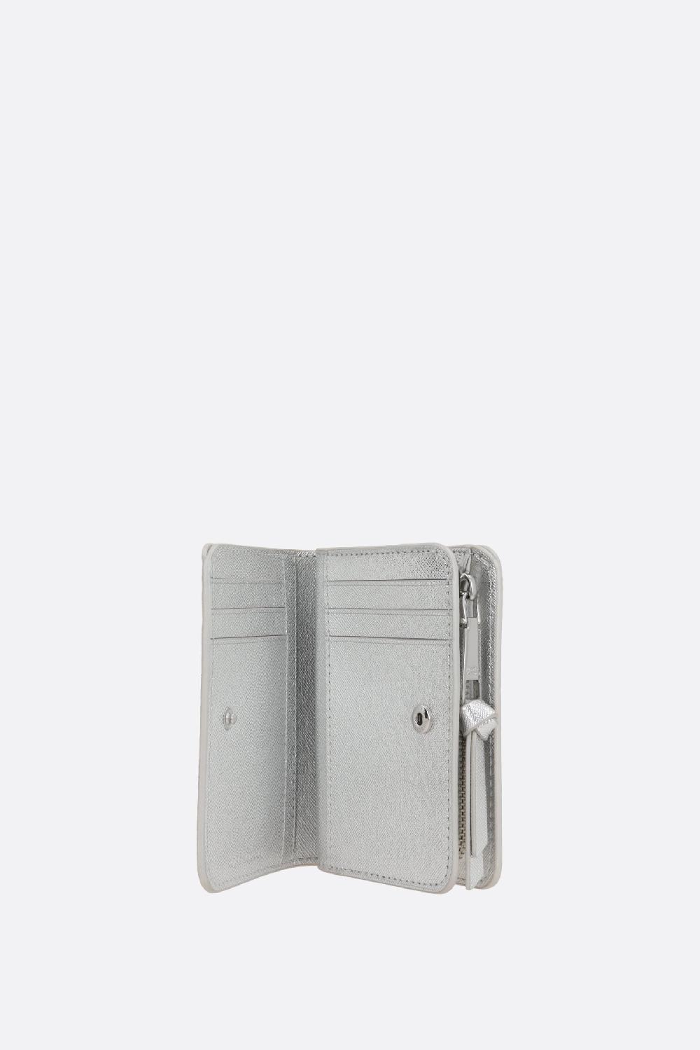MARC JACOBS Portafogli Compatto The Metallic Utility Snapshot Mini