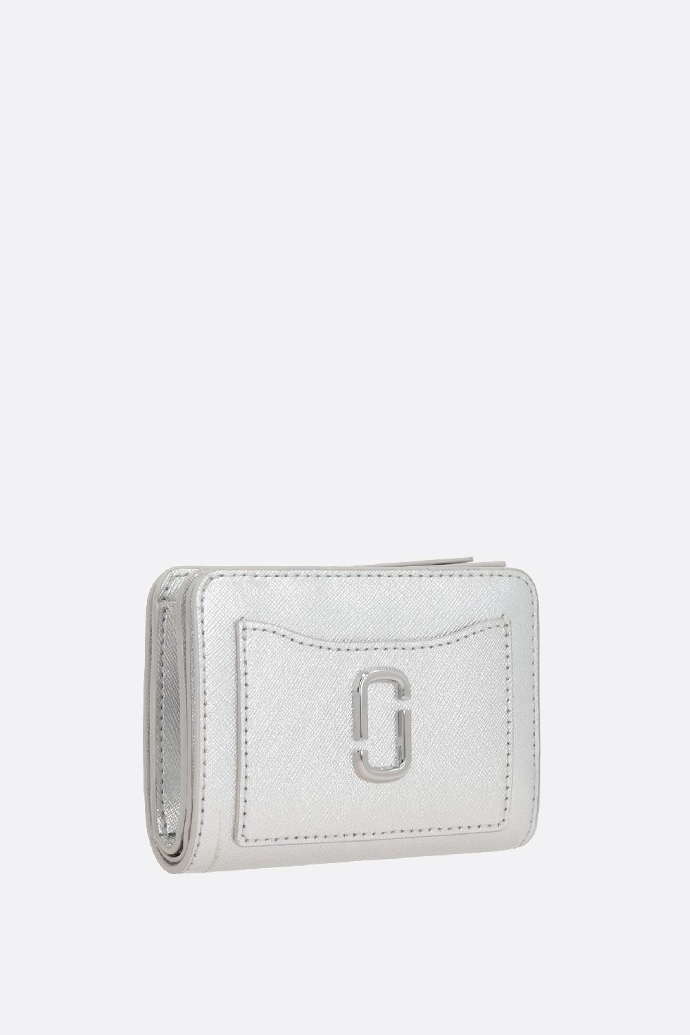 MARC JACOBS Portafogli Compatto The Metallic Utility Snapshot Mini