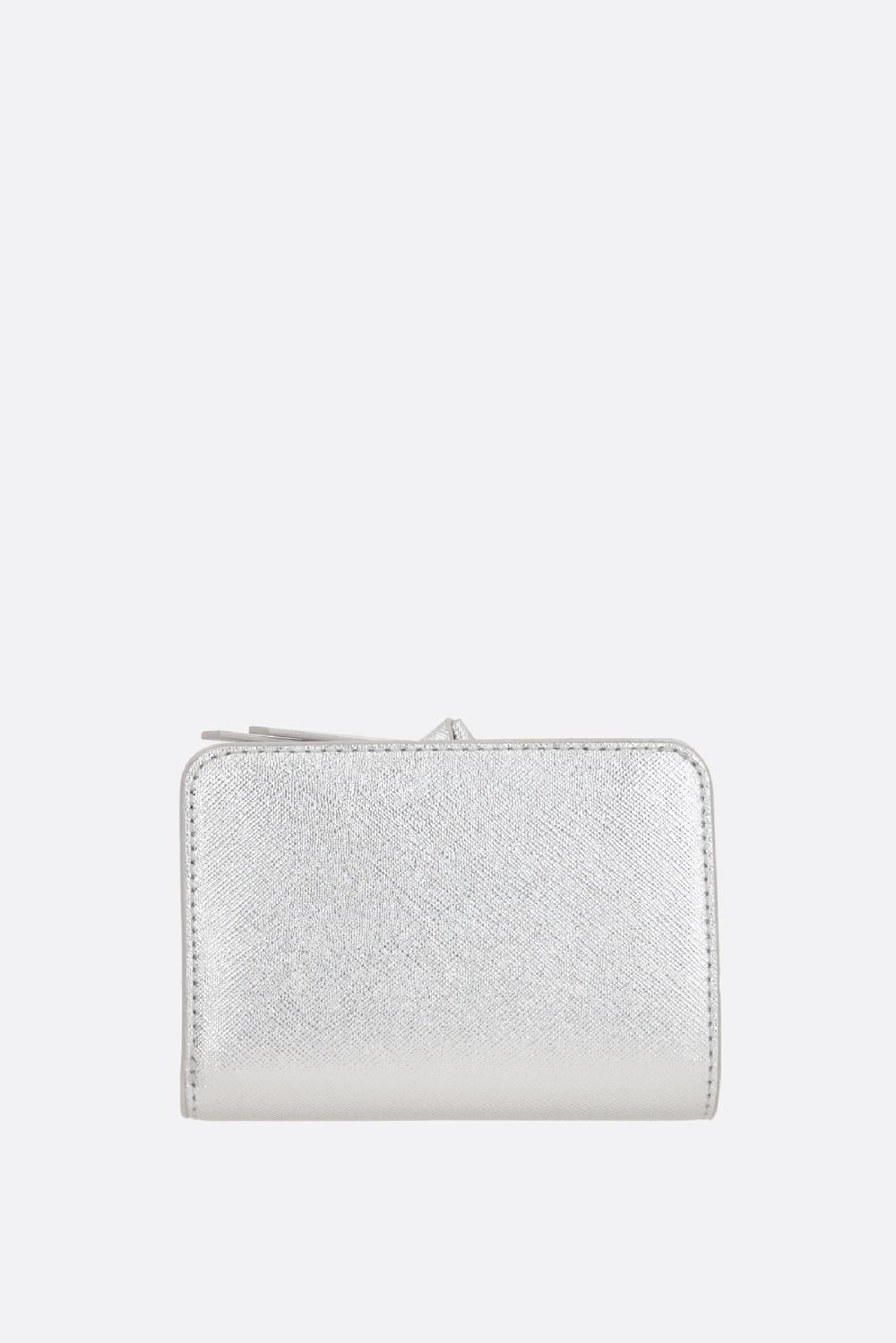 MARC JACOBS Portafogli Compatto The Metallic Utility Snapshot Mini