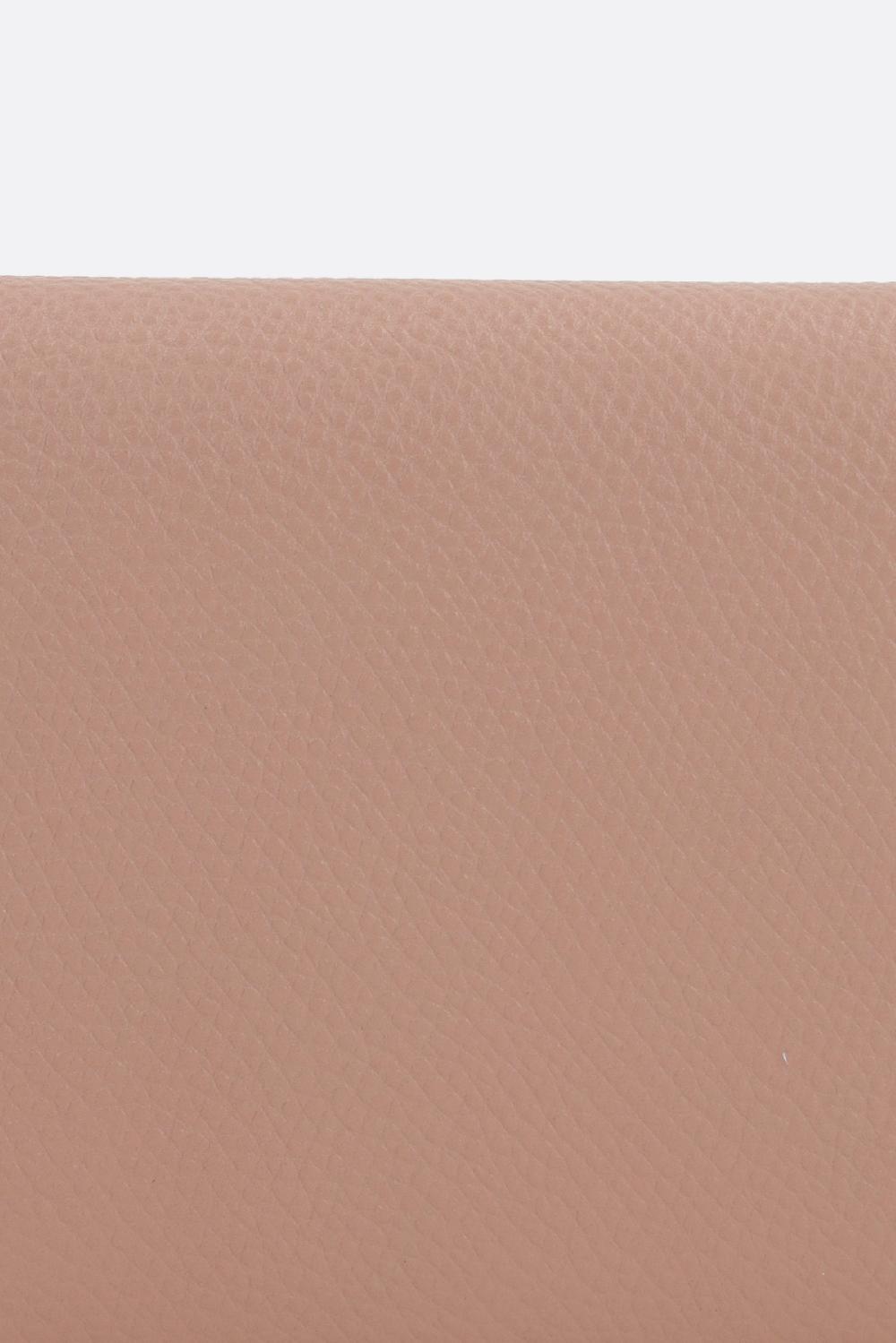VALENTINO GARAVANI Portafogli Compatto VLogo Signature In Pelle Martellata