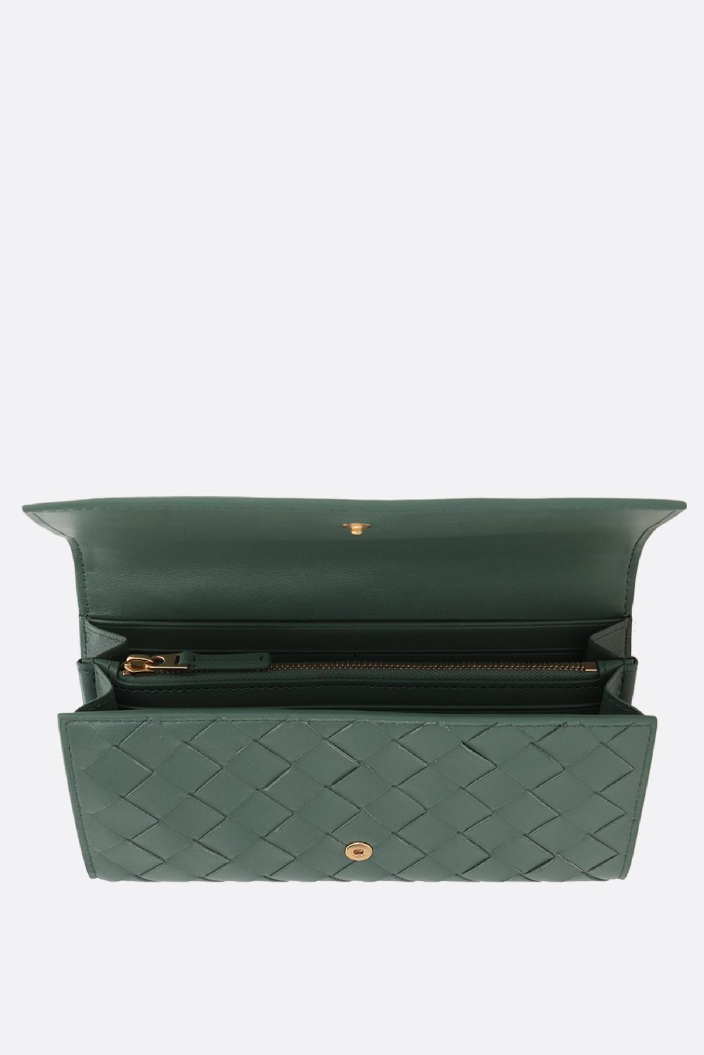 BOTTEGA VENETA Portafogli Continental In Intrecciato Nappa